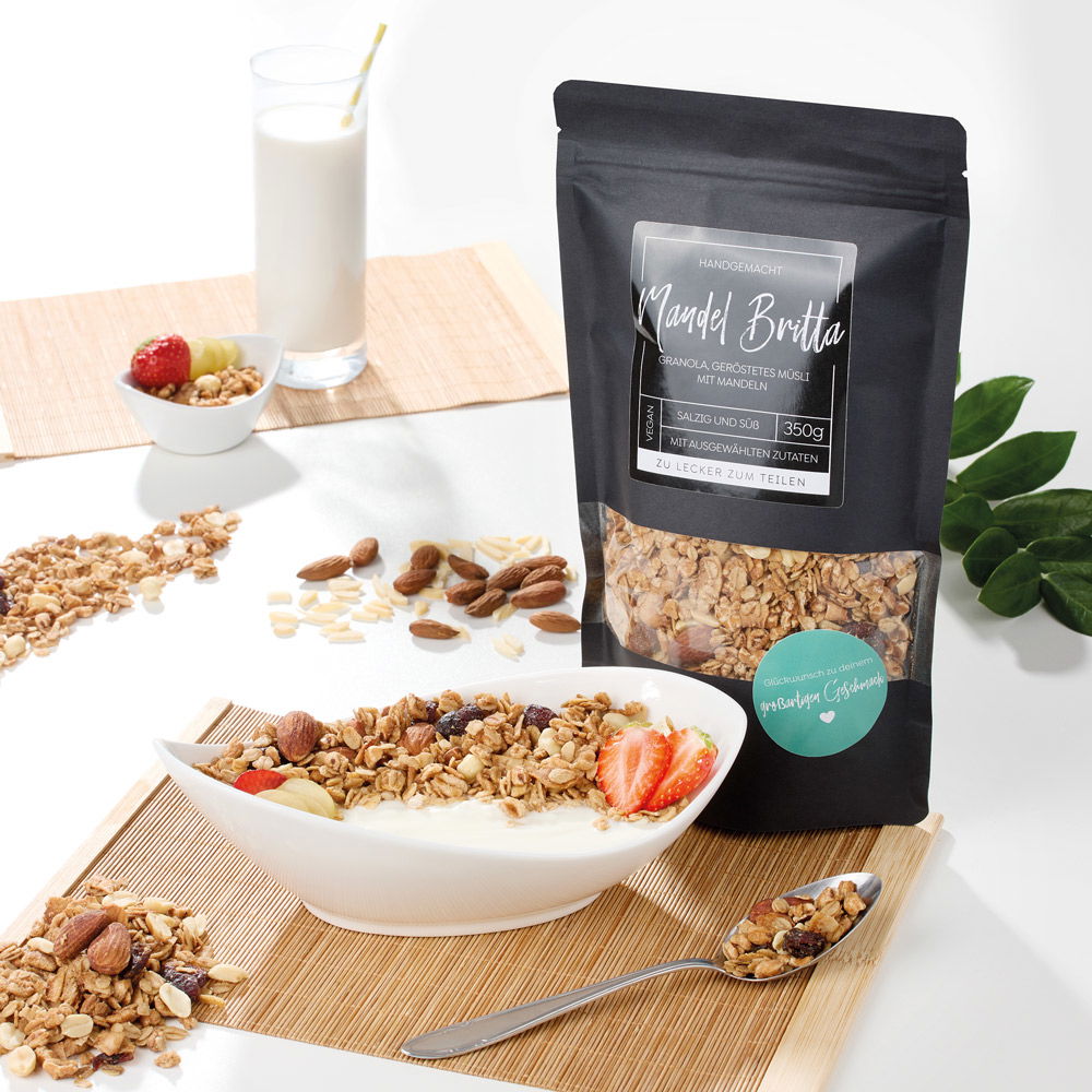 Barni & Wilma Mandel Britta Granola mit Mandeln, vegan