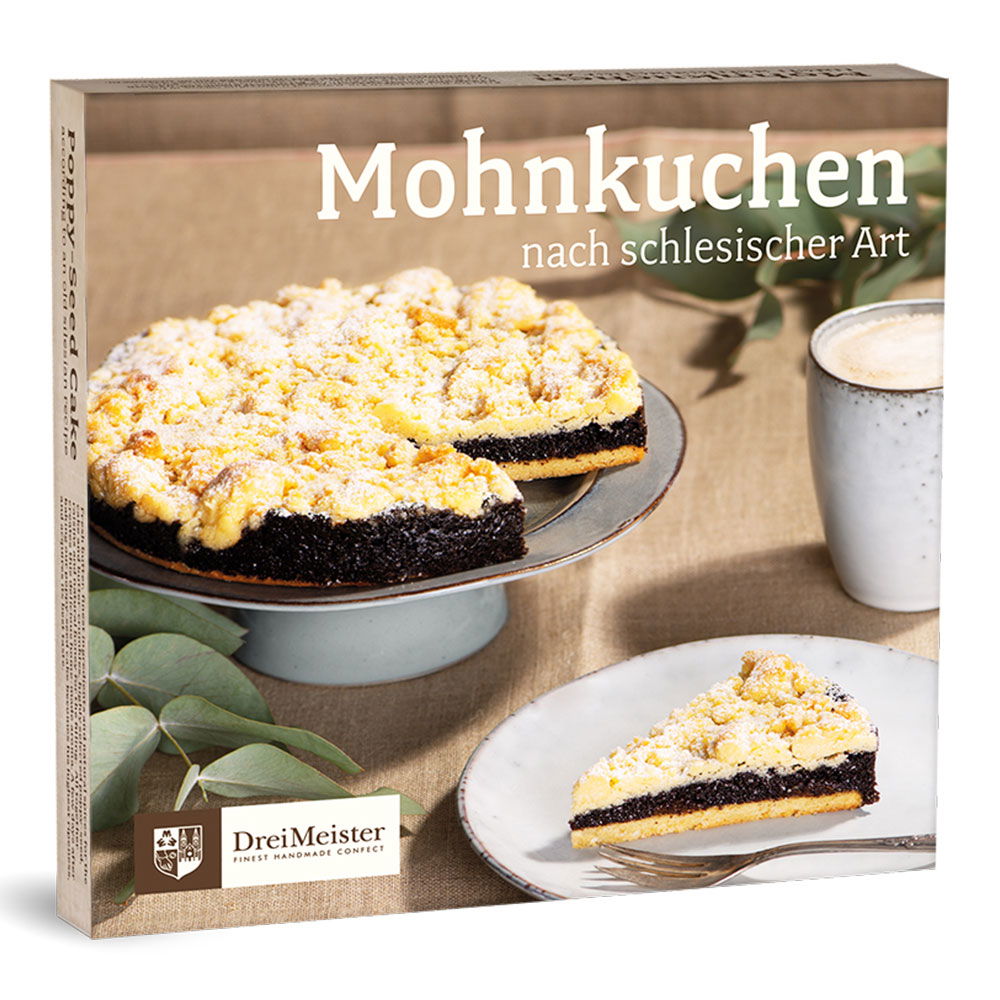 Dreimeister Schlesischer Mohnkuchen