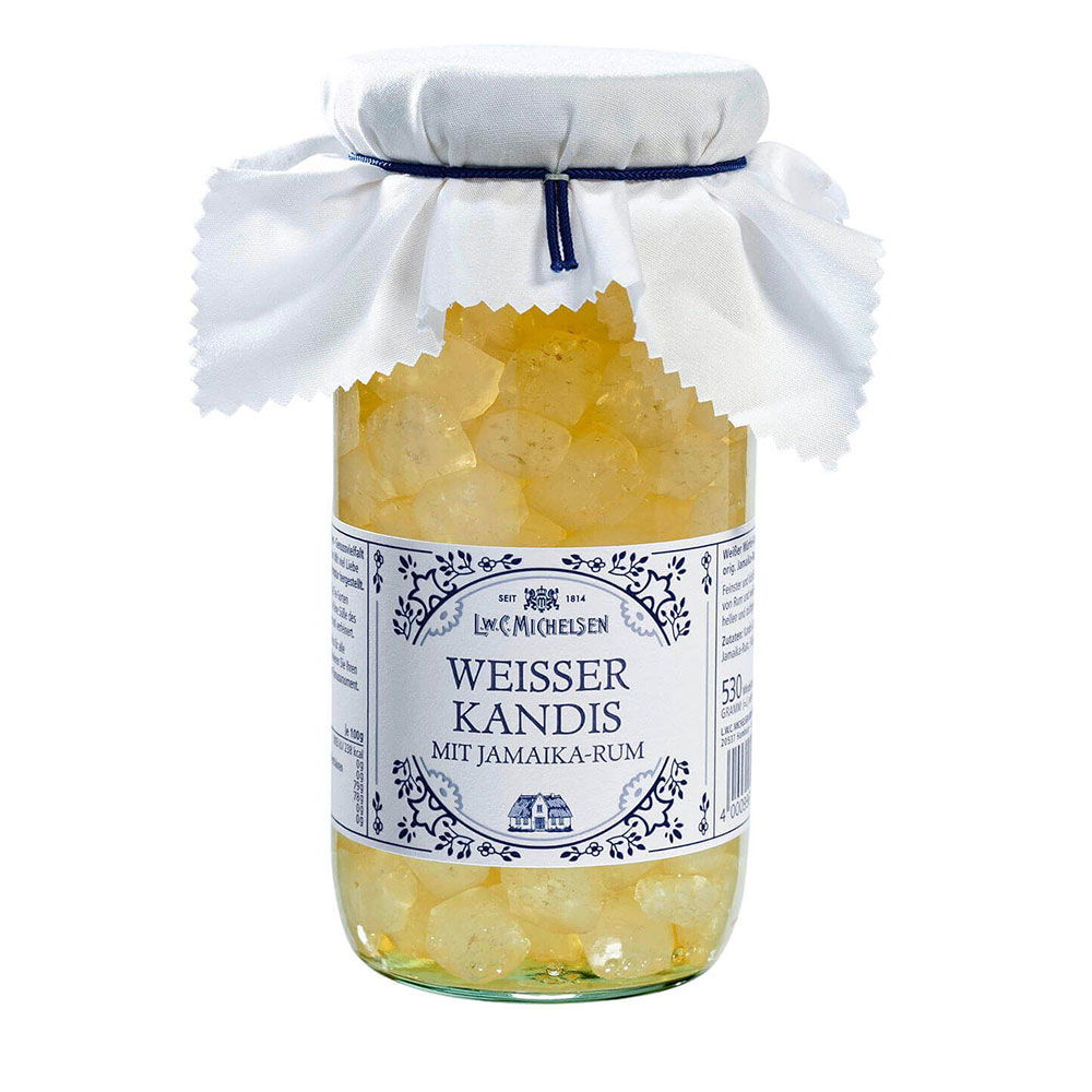Weißer Rum-Kandis