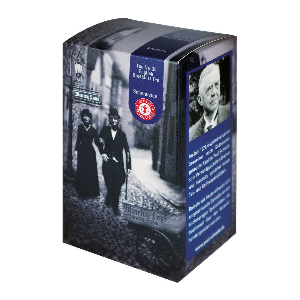 Schrader Tee No. 36 Schwarzer Tee English Breakfast Tea