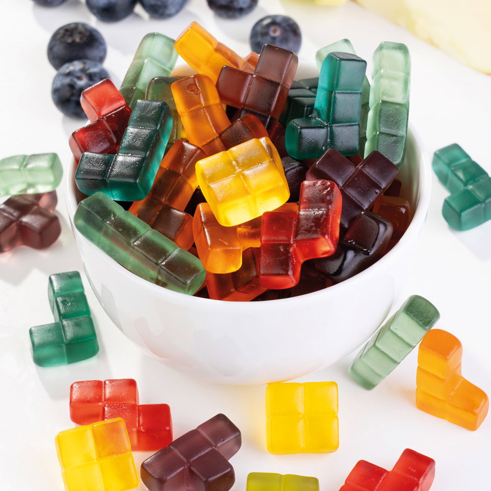 Fandom Tetris Fruchtgummi 2er-Set