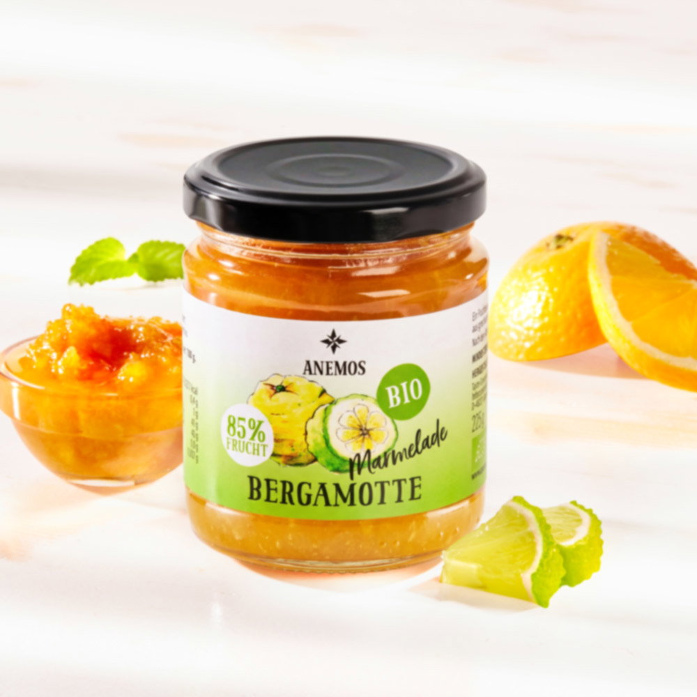 Anemos Bergamotte-Marmelade Bio