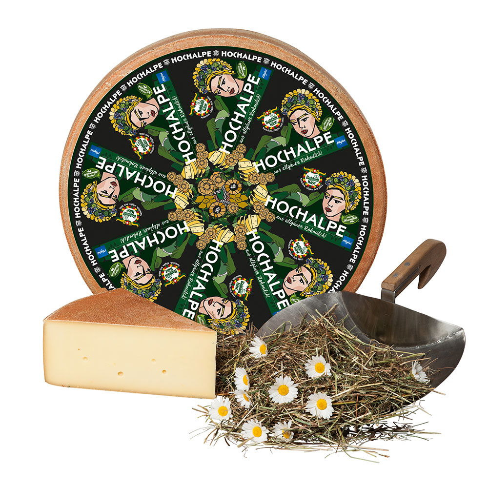 Baldauf Bergkäse von der Hochalpe, im Stück