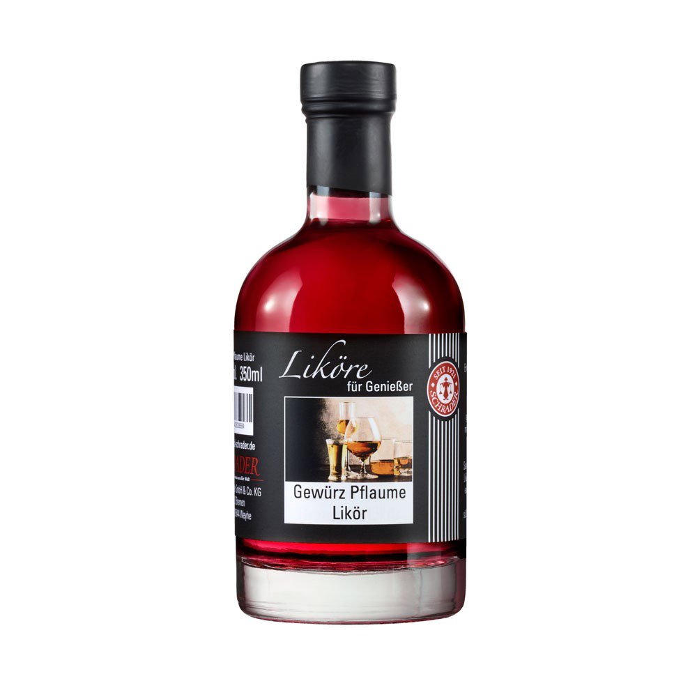 Schrader Gewürz-Pflaumen-Likör