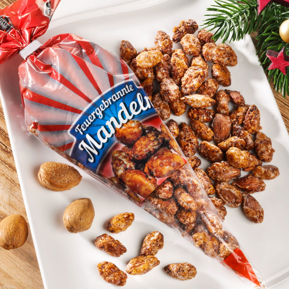 Feuergebrannte Mandeln