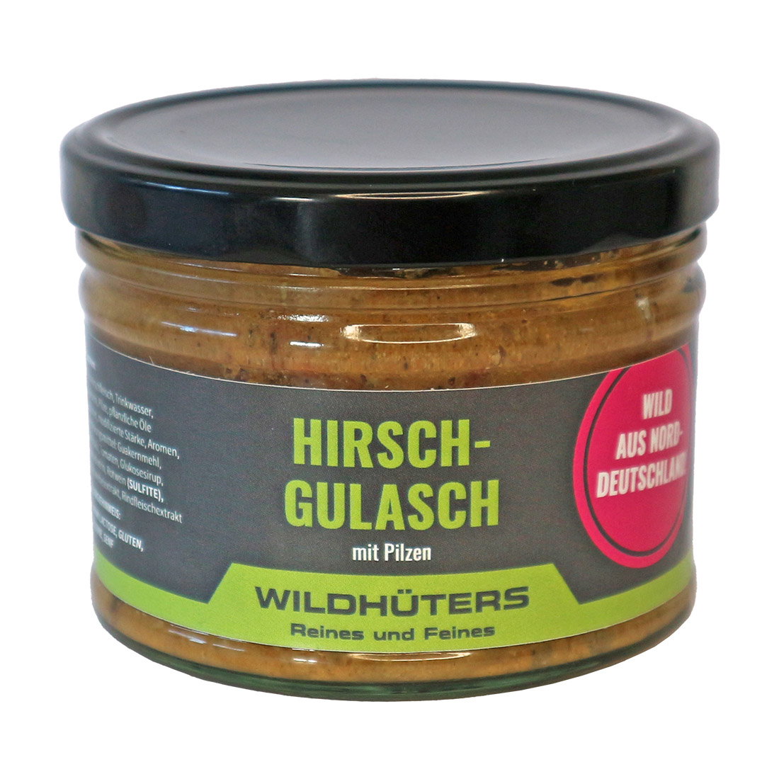 WILDHÜTERS Hirsch-Gulasch