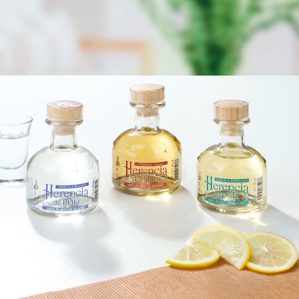 Herencia de Plata Tequila 3er-Set