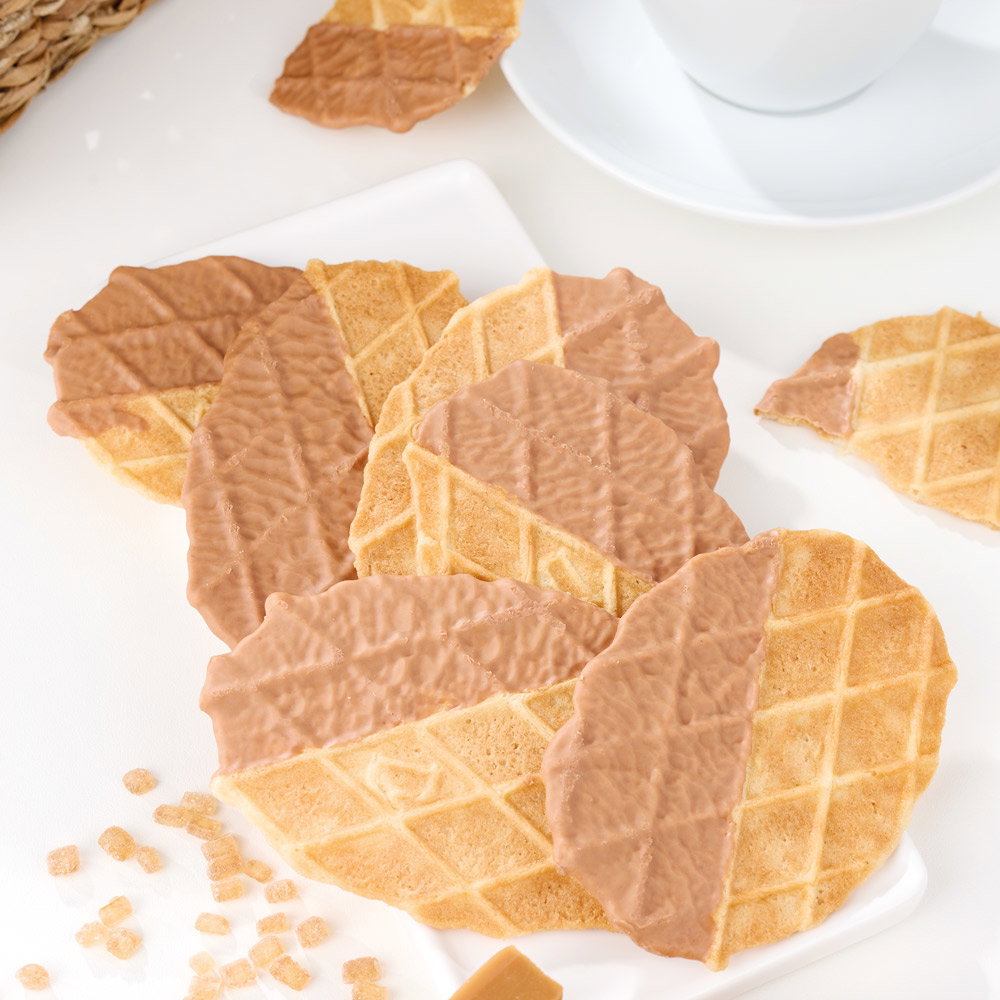 Jules Destrooper Belgische Butterwaffeln Salted Caramel 2er-Set