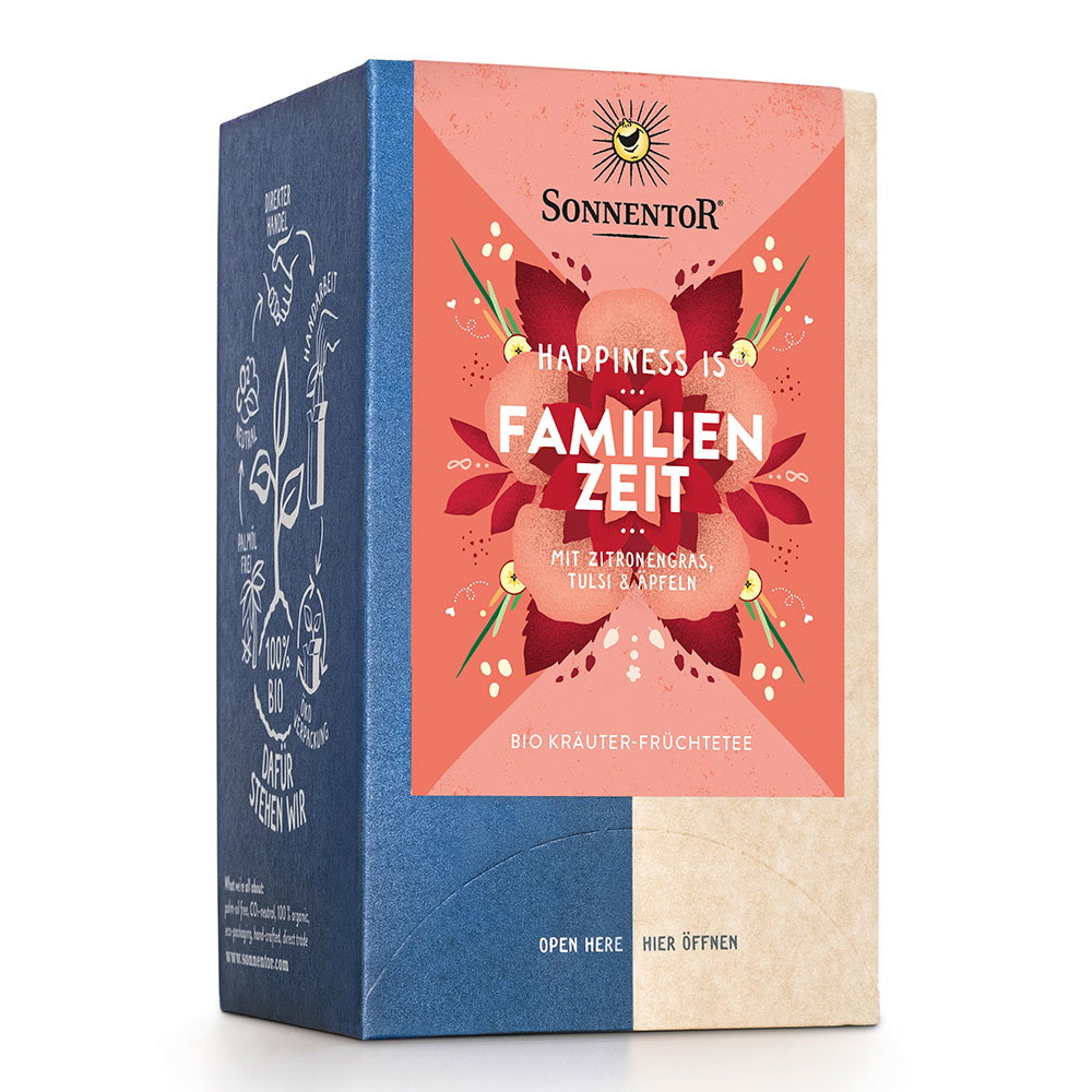 Kräuter- Früchteteemischung Familienzeit Bio