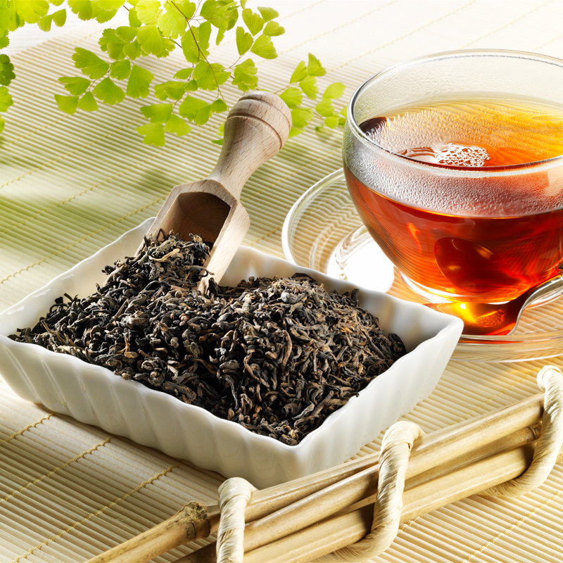 Rauf Tee Schwarzer Tee Pu Erh Blatt Bio