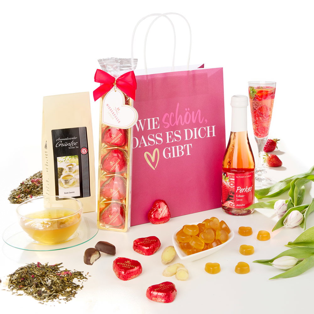 Geschenk-Set "Wie schön, dass es dich gibt!"
