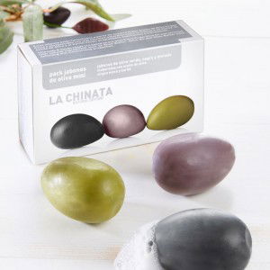 La Chinata Mini-Olivenölseifen 3er-Set