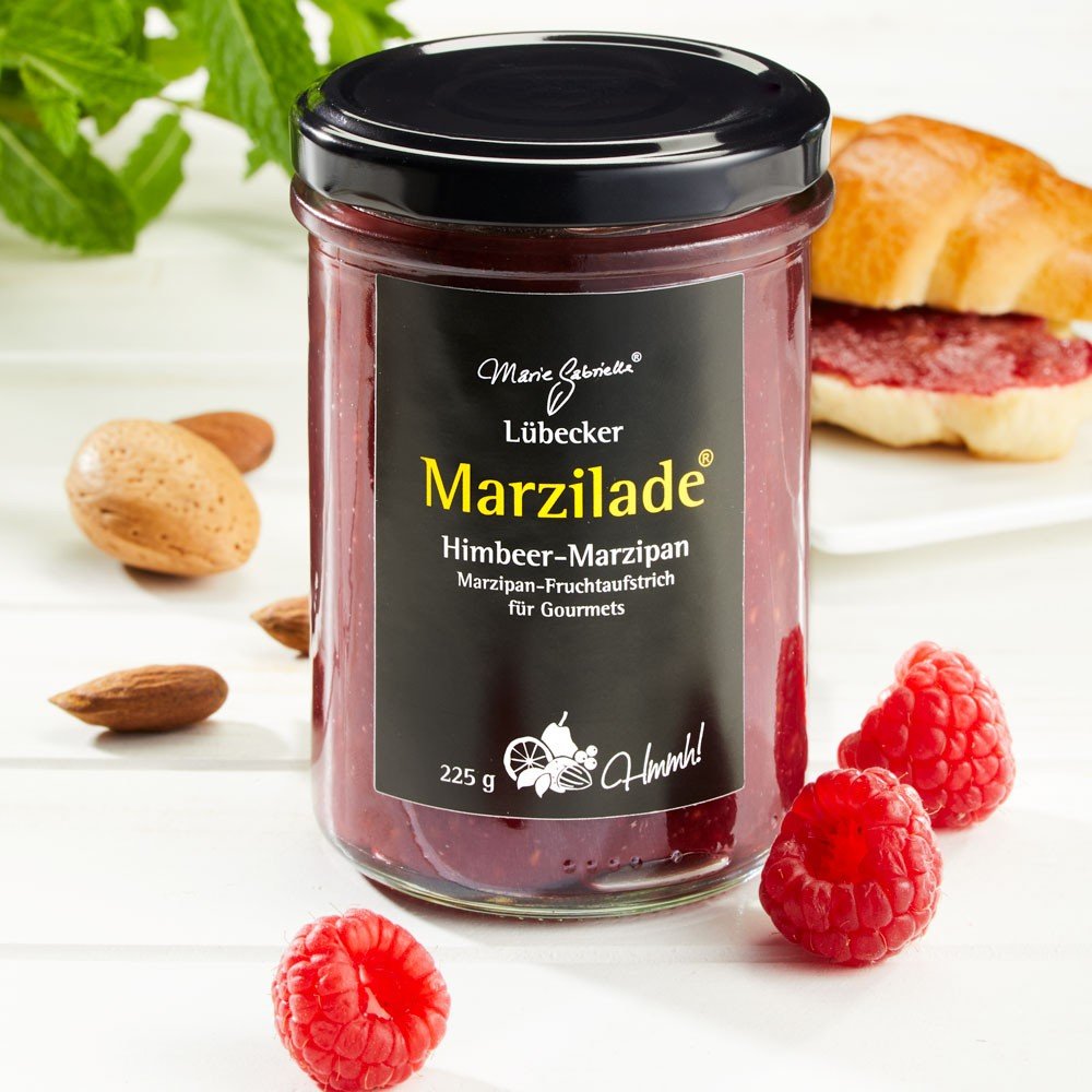 Lübecker Marzilade® Fruchtaufstrich Himbeer-Marzipan