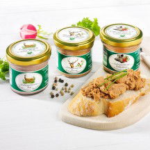 Leberpastete mit Reh an Rosmarin & Thymian