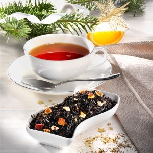 Schrader Schwarzer Tee - Bremer Weihnachtstee aromatisiert