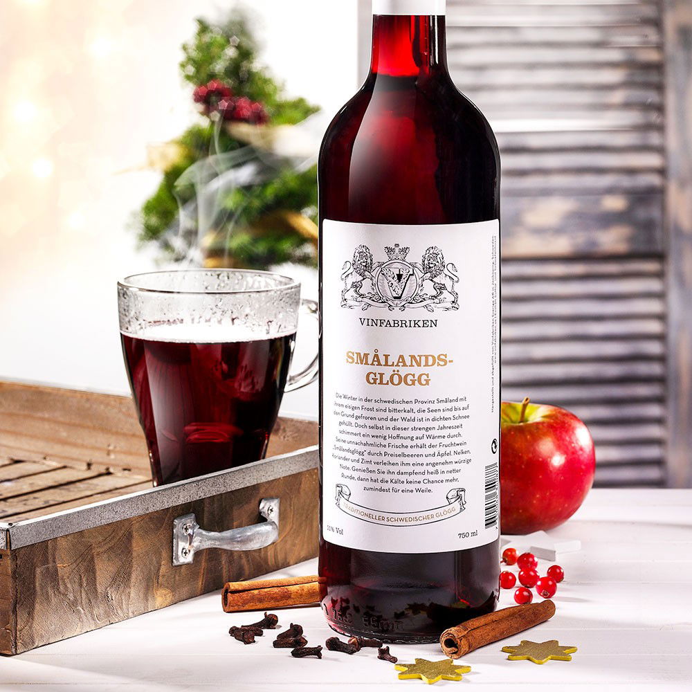 Schwedischer Glühwein "Smålands-Glögg", alkoholfrei