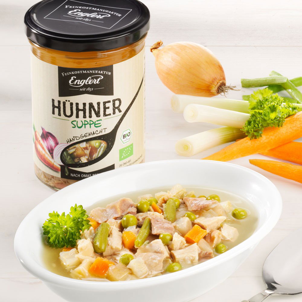 Hühnersuppe Bio