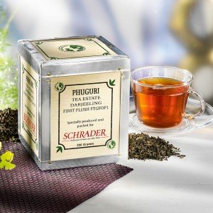 Schwarzer Tee Darjeeling First Flush Phuguri FTGFOP1 Bio