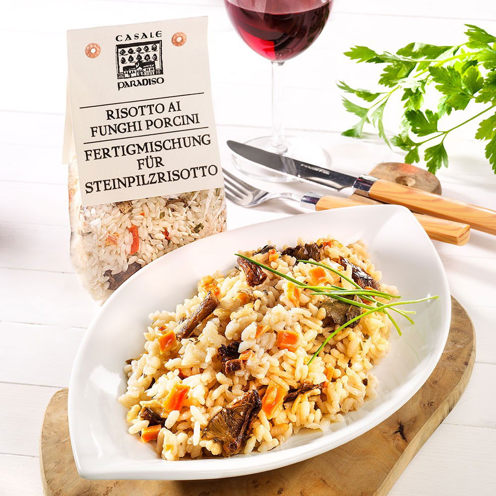 Risotto mit Steinpilzen