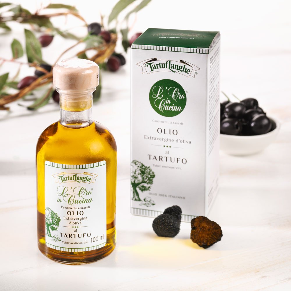Olivenöl extra vergine mit Sommertrüffel 