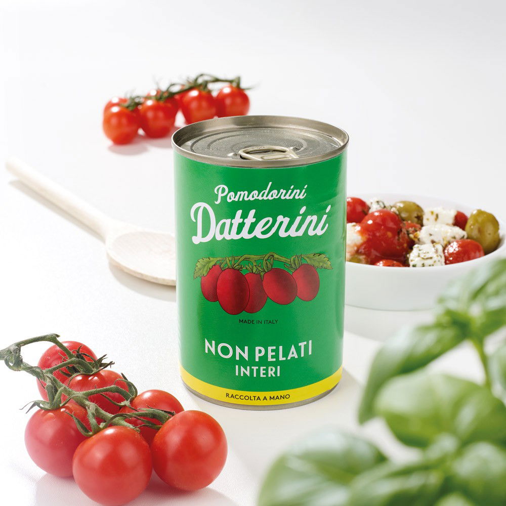 Kleine, ungeschälte Datteltomaten "Datterini"