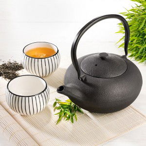 Bredemeijer® Teekanne Shanxi mit 2 Porzellan Cups