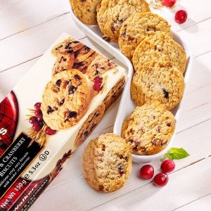 Walkers Biscuits Oatflake Cranberry