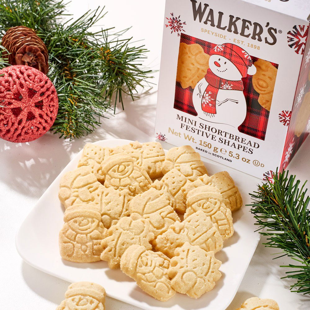 Walkers Weihnachtliches Mini-Shortbread