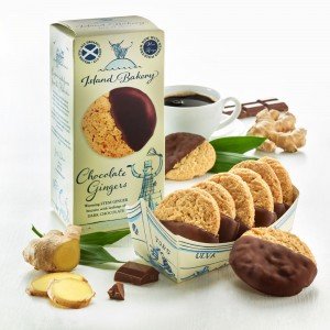 Island Bakery Buttergebäck Ingwer-Schokolade Bio