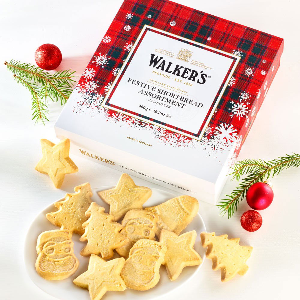 Walkers Weihnachtliche Shortbread Auswahl