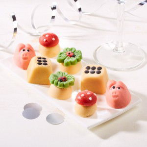 Marzipan-Glücksfiguren