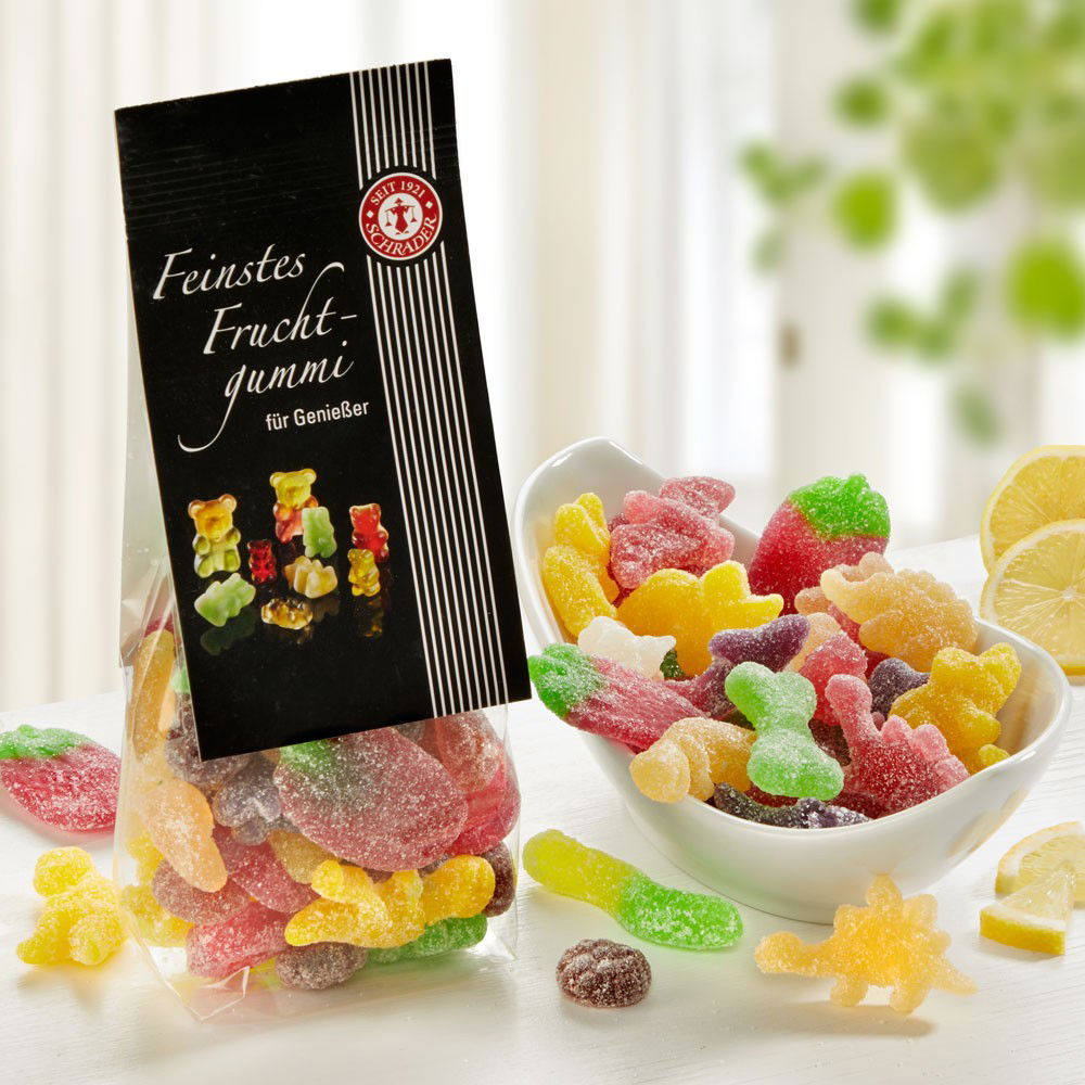 Schrader Fruchtgummi Saure Mischung