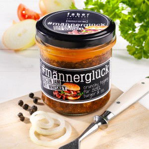 Faber Feinkost Speck Marmelade mit Whiskey