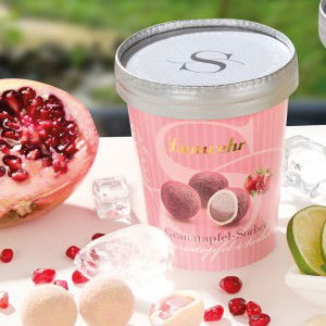 Lanwehr Sorbet-Trüffel Granatapfel