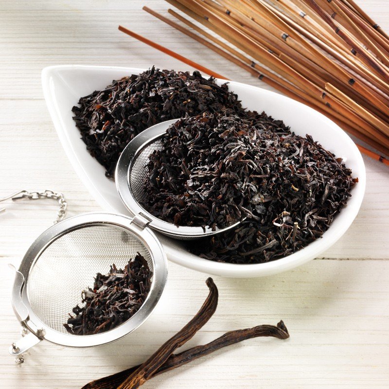 Rauf Tee aromatisierter schwarzer Tee Vanille