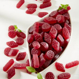 Cassis Fruchtgummi "Nur die Lilanen"