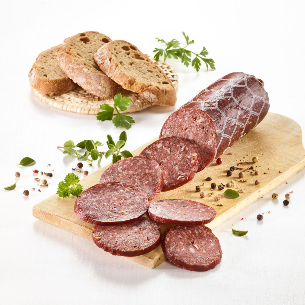 Mecklenburger Landpute Salami vom Angus-Rind Bio