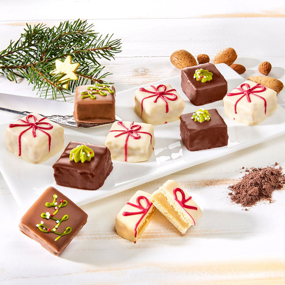 Schrader Petit Fours Weihnachten