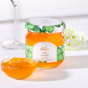 Prosecco-Holunderblüten-Gelee "Viel Glück"