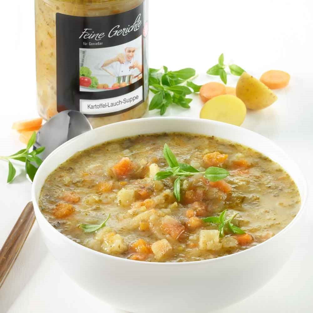 Schrader Kartoffel-Lauch-Suppe Bio