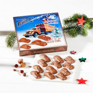 Belgische Milchschokoladen-Autos Christmas Collection