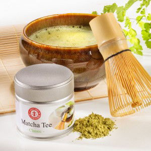 Matcha-Schale Shísú grün-braun