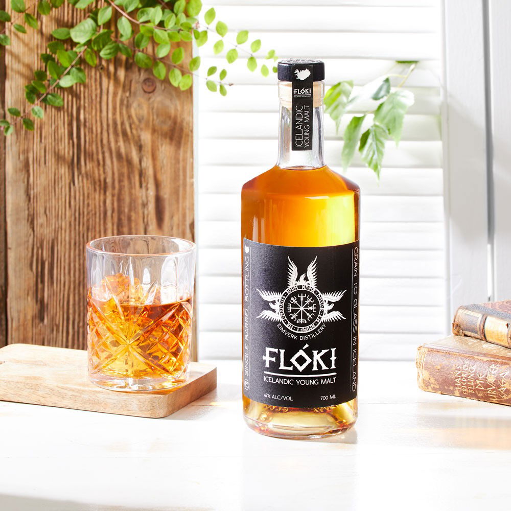 Whisky Flóki Icelandic Young Malt Single Barrel 92