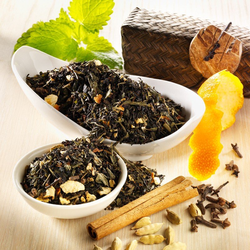 Rauf Tee aromatisierter grüner Tee Kashmiri