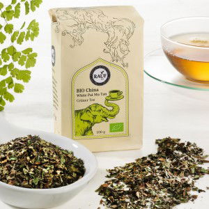 Rauf Tee Grüner Tee China White Pai Mu Tan Bio