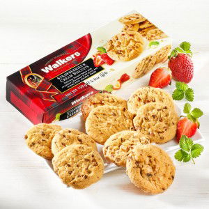 Walkers Erdbeer-Sahne-Biscuits