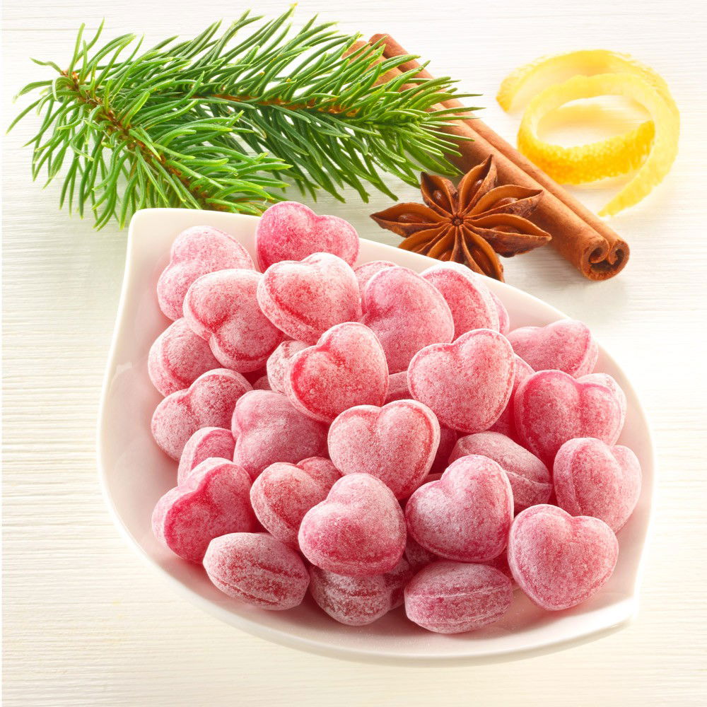 Schrader Bonbons Glühwein-Herzen