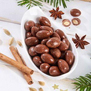 Lebkuchen-Mandeln