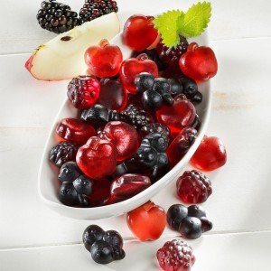 Schrader Fruchtgummi Rote Beeren vegan