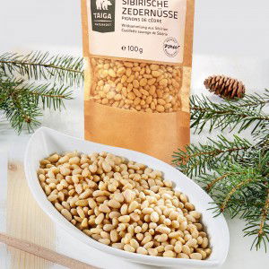 Zedernüsse Wildsammlung aus Sibirien Bio
